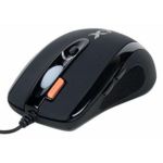 Миша A4Tech X-718BK USB X7 Game Oscar mouse, Black, Надшвидкісна оптична, кнопка потрійного пострілу! Пам'ять 16К. Прогр.кнопкі!