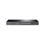 Коммутатор TP-LINK T1600G-18TS (TL-SG2216) 16x1GE, 2x1GE SFP, L2+, JetStream