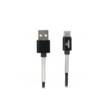Кабель USB 2.0 Type-C - 1.0 м Cablexpert CCPB-C-USB-06BK, премиум, 2.4А