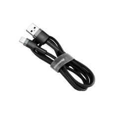  USB 2.0 Lightning - 0.5  Baseus Cafule Cable USB 2.4A Gray+Black CALKLF-AG1