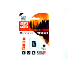  ' 16 Gb microSDHC Mibrand Class10 UHS-1 (MICDHU1/16GB)  
