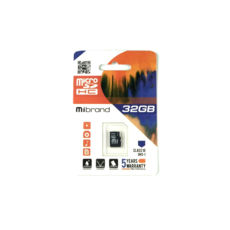   32 Gb microSDHC Mibrand Class10 UHS-1 U3   (MICDHU3/32GB)