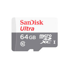  ' 64 GB microSDXC SanDisk Ultra UHS-1 lass 10 A1 R100MB/s (SDSQUNR-064G-GN3MN)  