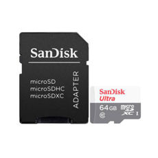  ' 64 GB microSDHC SanDisk Ultra UHS-1 lass 10 A1 R100MB/s (SDSQUNR-064G-GN3MA)