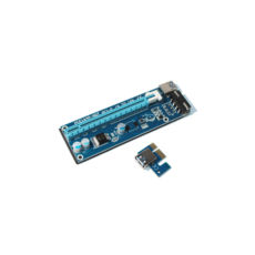  RX-riser-006 4pin PCI-E x1 to 16x 60cm USB 3.0 Cable 4Pin SATA Power PCE164P-N03 VER 006,  EL1608
