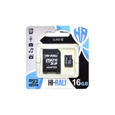  ' 16 Gb microSD HI-RALI Class10 (HI-16GBSD10U1-01)