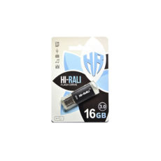 USB 3.0 Flash Drive 16 Gb HI-RALI Rocket Black (HI-16GB3VCBK)
