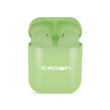 Гарнітура Crown CMTWS-5005 PHISTACHIO Bluetooth (Bluetooth 5.0/Время воспроизведения до 2 часов от одного заряда;До 5 зарядок от чехла;Вызов голосового помощника Siri/Google assistant)