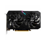 Видеокарта Asus GeForce GTX 1650 Dual 4Gb DDR6, MINI, 128-bit, HDMI/DP/DVI, 1650/12000 MHz(DUAL-GTX1650-O4GD6-MINI)
