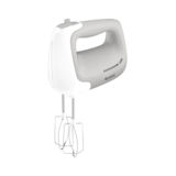 Міксер TEFAL Prep'Mix HT450B38, 450Вт, 5 швидкостей, турбо кнопка, 2 гака для тіста, білий