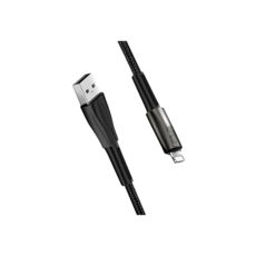  USB 2.0 Lightning - 1.0  Colorway Apple Lightning (zinc alloy + led) 2.4 1  (CW-CBUL035-BK)