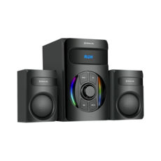   2.1 REAL-EL M-375 (black) 20W Woofer + 2*12 speaker, BT, FM, SD, USB, , 