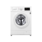 Стиральная машина фронтальная LG F2J3HS0W, 1200 об/мин, 7кг, дисплей, инверторный прямой привод, 14 программ, стирка паром, швг 60х85х44, белый