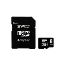  ' 8 Gb microSD SILICON POWER SDHC Class10   (SP008GBSTH010V10) 
