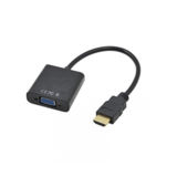 Адаптер-перетворювач STLab U-990 HDMI male (PC/laptop) - VGA F(Monitor), black/чорний