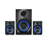 Акустична система 2.1 REAL-EL M-380, чорний (32Вт,Bluetoth,FM,USB/SD,дисплей,ПДУ)