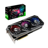 Відеокарта ASUS GeForce RTX 3090, STRIX, 24GB GDDR6X, 1890/19500 mHz, 2xHDMI/3хDisplayPort, 3x8pin (ROG-STRIX-RTX3090-O24G-GAMING)