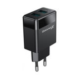 Зарядний пристрій USB 220В Grand-X 5V 2,4A (CH-50T) 2*USB з кабелем Type C