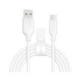 Кабель USB 2.0 Type-C - 2.0м Crown CMCU-3018C Кабель USB-тип С білий