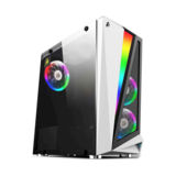 Корпус 1stPlayer R5-3R1-WH Color LED White, Window, 3*120мм Color LED, ATX, без БЖ