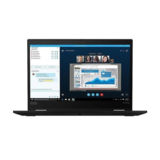 Ноутбук 13" Lenovo ThinkPad X13 Yoga 20SX001MUS / чорний / 13.3" (1920x1080) FHD IPS сенсорний / Intel® i5-10310U / 16Gb / 512Gb SSD / Intel® HD Graphics / no ODD / Win10 PRO / / / Backlit Keyboard Гар. ИТ