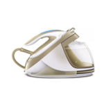 Праска з парогенератором Philips GC9642 / 60, 2400Вт, автовідключення, 7.2 бар, постійний пар 135г / хв, об'єм резервуара для води: 1.8л, підошва T-ionicGlide, золотий