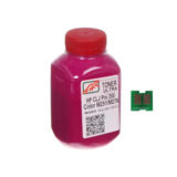 Тонер+чип HP CLJ Pro 200/M251/M276n Magenta (АНК, 1505159)