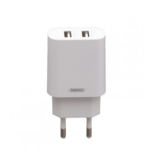 Зарядний пристрiй USB 220В Remax RP-U35 (2USB 2.1A) c Lightning white