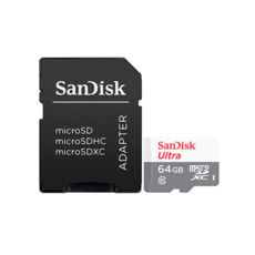  ' 64 GB microSDHC SanDisk Ultra UHS-1 lass 10 A1 R100MB/s (SDSQUNR-064G-GN3MA) 