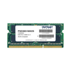  ' SO-DIMM DDR3 8Gb PC-1600 PATRIOT (PSD38G16002S) 
