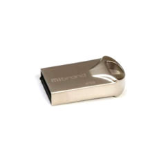 USB 2.0 Mibrand Hawk 4Gb Silver (MI2.0/HA4M1S)