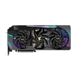Відеокарта Gigabyte GeForce RTX 3090, AORUS, 24Gb DDR6х, 384-bit, 3xHDMI/3xDP, 1860/19500 MHz, 3х8-pin (GV-N3090AORUS X-24GD)