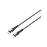 Кабель Type-C/Lightning - 2.0 м Colorway (PD Fast Charging) 3.0А (30W) 2м серый (CW-CBPDCL036-GR)