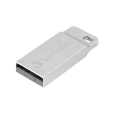 USB Flash Drive 64 Gb Verbatim Metal Executive Silver 98750