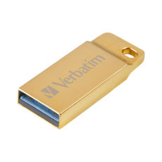 USB3.0 Flash Drive 64 Gb Verbatim Metal Executive Gold 99106