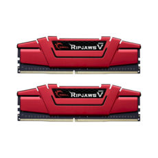  ' DDR4 2  16GB 2666MHz G.Skill RipjawsV Red 1.2V CL19 (F4-2666C19D-32GVR) 