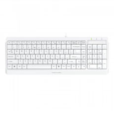 Клавіатура A4Tech FK15 (White) Fstyler Wired Keyboard USB, White, (US+Ukrainian+Russian)