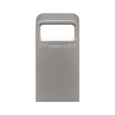 USB3.1 Flash Drive 32 Gb Kingston DTMicro USB Metal Silver (DTMC3/32GB) 