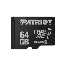  ' 64 GB microSDHC Patriot LX Series UHS-I Class10 A1 (100Mb/s) (PSF64GMDC10)  