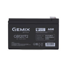    12 7,2 Gemix Security Series AGM black