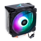 Вентилятор CPU універсал Qube QB-OL1000, алюминий и медні теплові трубки, 1x120 мм RGB, 37.2 dBA, 4-pin, Макc TDP: 130W, 700-1800RPM для Intel 2011/1366/115x/1200 для AMD AM4/AM3+/AM3/AM2+/AM2/FM2+/FM2/FM1 (QB-OL1000)
