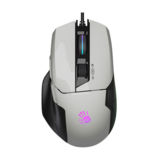 Миша A4Tech W70 Max Bloody (Panda White) Activated, RGB, 10000 CPI, 50M натискань, біла + чорна