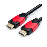 Кабель HDMI 20 м Atcom Red/Gold, пакет, 4K, ver 2.0 (24920)