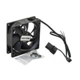 Вентилятор 80 mm UPower HB Bearing Black, 3pin+Molex 2000rpm (UP8025HB34.20) 80x80х25мм