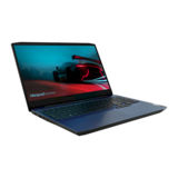 Ноутбук 15" Lenovo Gaming 3 15ARH05 (82EY00BMRA) Chameleon Blue / 15.6" / 1920x1080 IPS/ Ryzen 5 4600H (3,0 - 4,0 ГГц) / RAM 8 Гб / SSD 512 Гб / GeForce GTX 1650 4 Гб / без OС / 2.14 кг