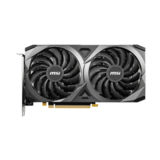 Відеокарта MSI GeForce 3060, VENTUS 2X OC, 12Gb GDDR6, 192-bit, HDMI/3xDP, 1807/15000 MHz, 8-pin (RTX 3060 VENTUS 2X 12G OC)