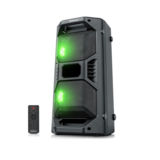 Портативні колонки REAL-EL X-757, чорний (50Вт, Bluetooth, FM, USB,microSD,AUX,4000mA*ч)