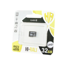  ' 32 Gb microSD HI-RALI Class10 UHS-I (HI-32GBSD10U1-00)  