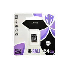  ' 64 Gb microSD HI-RALI Class10 (HI-64GBSDCXCL10-01)
