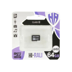  ' 64 Gb microSD HI-RALI Class10 UHS-3 (HI-64GBSDU3CL10-00)  